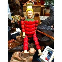 Beeld van Flipje 5 (hout)