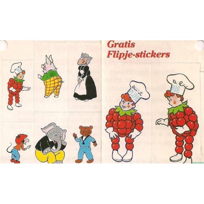 Sticker Flipje en vriendjes
